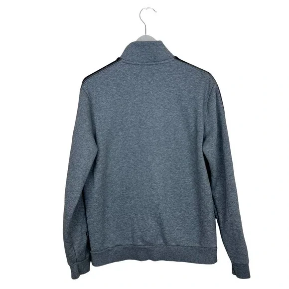 PUMA Full Zip Fleece Track Jacket Grey Size Small - Picture 7 of 14